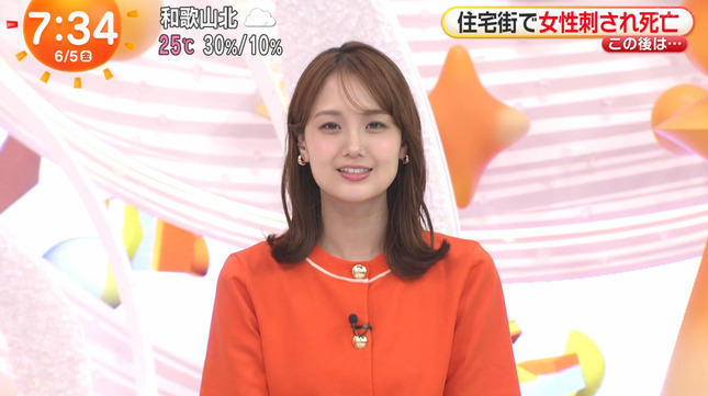 井上清華 めざましテレビ  6