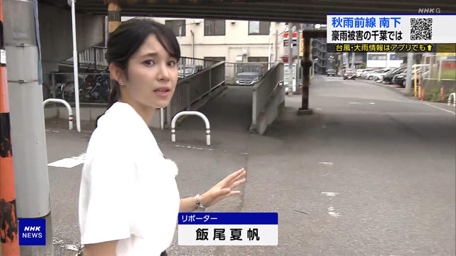飯尾夏帆 ニュースウオッチ9 1