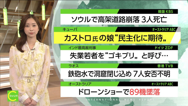 川口由梨香 キャッチ！世界のトップニュース 16