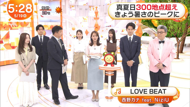 井上清華 めざましテレビ 1