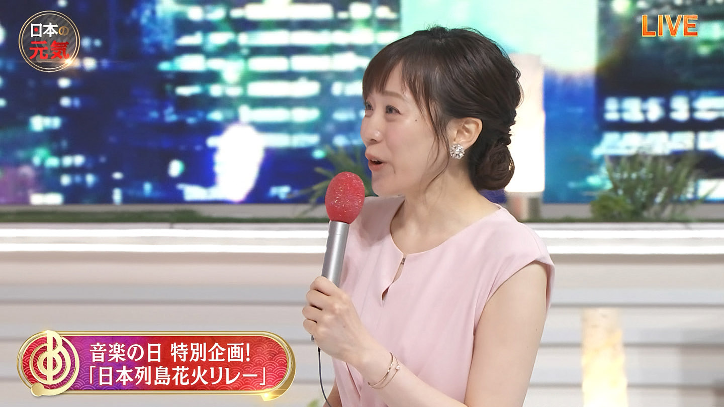 江藤愛アナ ノースリーブ お尻 アナきゃぷ速報