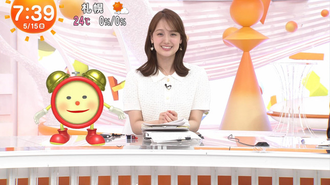 井上清華 めざましテレビ 22