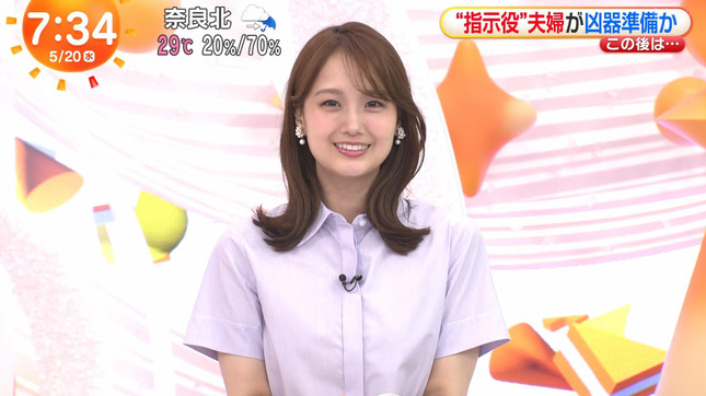 井上清華 めざましテレビ 7