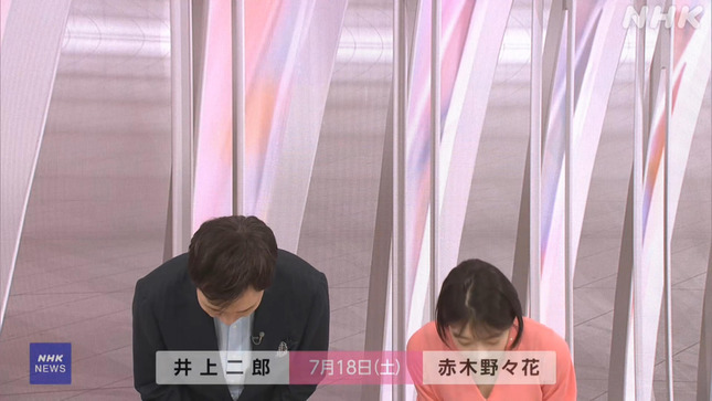 赤木野々花アナ　胸チラ、谷間チラ！！【GIF動画あり】