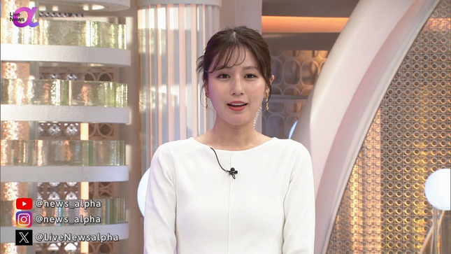 堤礼実 FNN Live News α 6