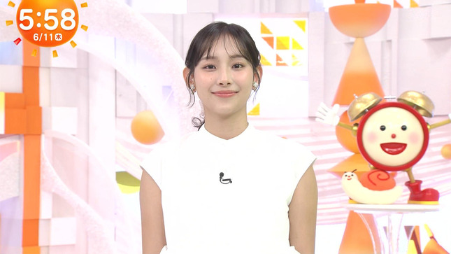 石渡花菜 めざましテレビ 3