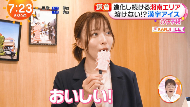 阿部華也子 めざましどようび 6