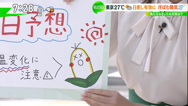 高安奈緒子 堀潤モーニングFLAG ウィークエンドウェザー 4