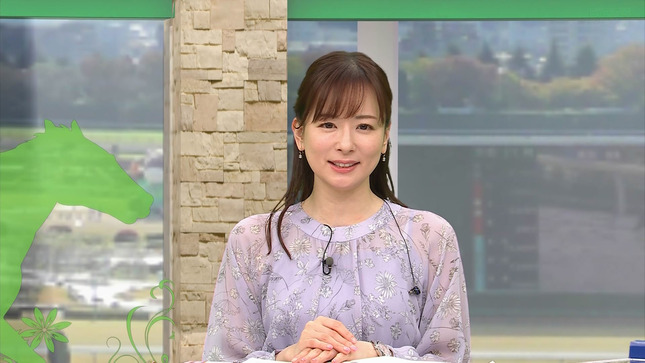 皆藤愛子 高田秋 BSイレブン競馬中継 2