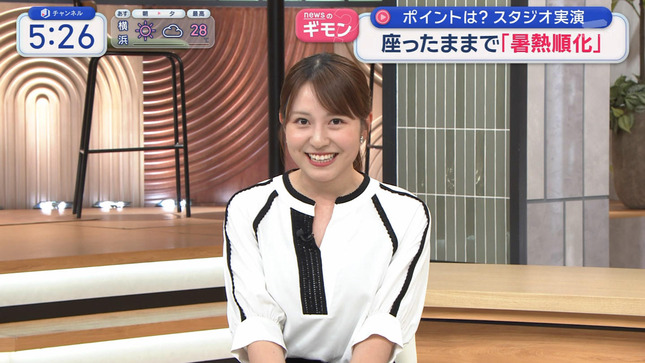 森山みなみ 三山賀子 スーパーJチャンネル 8