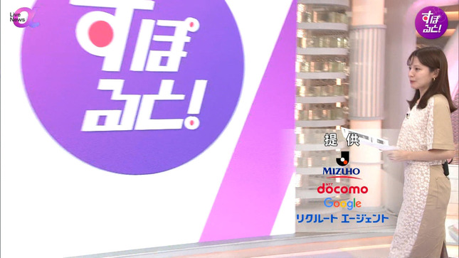 堤礼実アナ　FNN Live News α