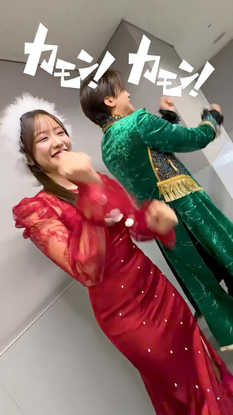 森香澄アナ　お尻を振って腰回りに下着のラインが浮き出る！！【GIF動画あり】