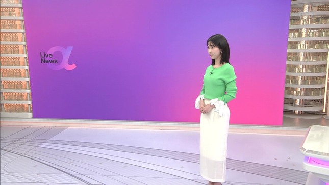 海老原優香 FNN Live News α 3