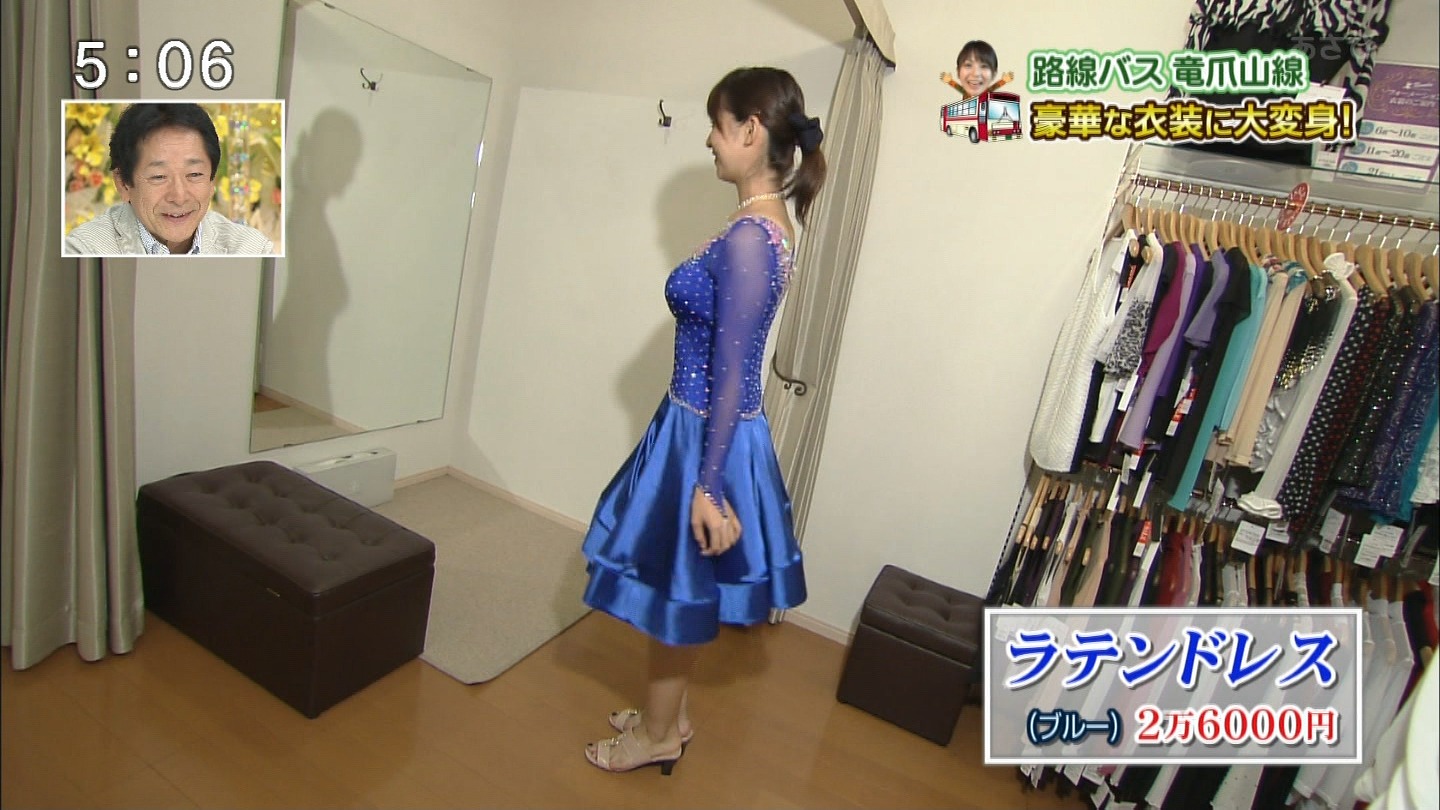 広瀬麻知子アナ 静岡の巨乳アナウンサー セクシーシースルー アナきゃぷ速報