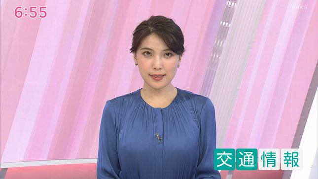 豊島実季アナ 巨乳がくっきり！！