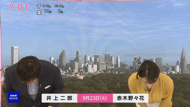 赤木野々花 おはよう日本 NHKニュース 3