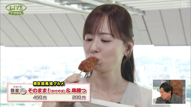 皆藤愛子 BSイレブン競馬中継 15