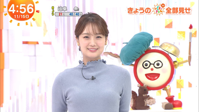 井上清華 めざましテレビ 3