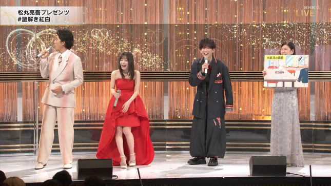 桑子真帆アナ 透け透け!「紅白歌合戦」 | アナきゃぷ速報