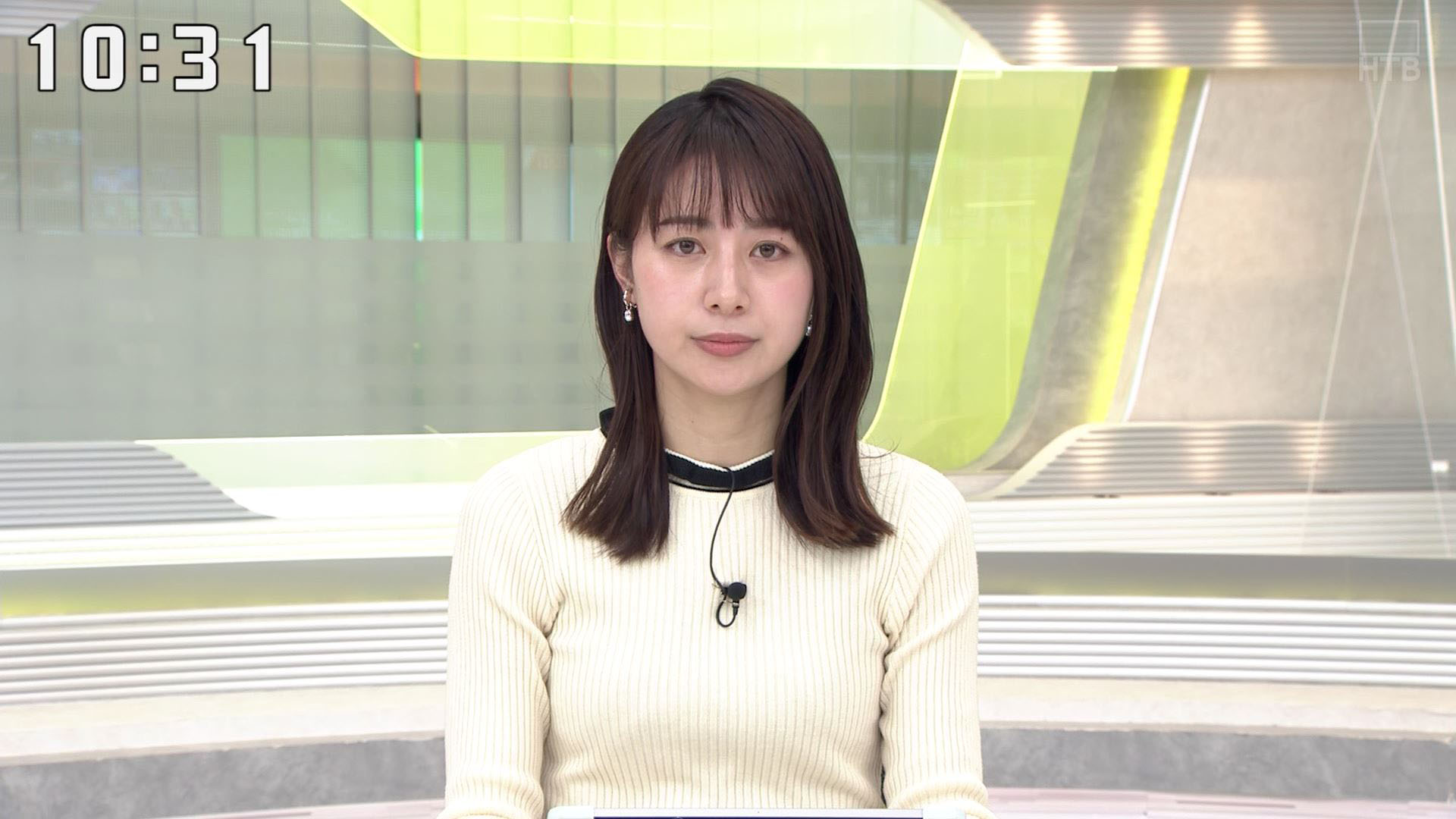 エッチな人妻  住田真理子　無修正 林美沙希アナ ピタピタのニットで胸元がくっきり！！【GIF動画あり】 : アナきゃぷ速報