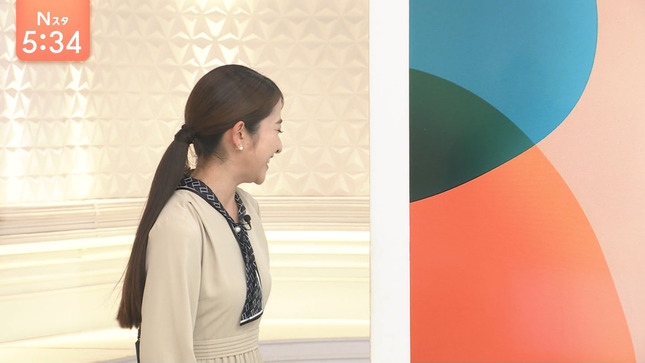 日比麻音子アナ　横乳！！　Nスタ