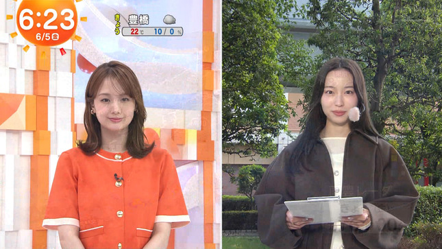 井上清華 めざましテレビ  3
