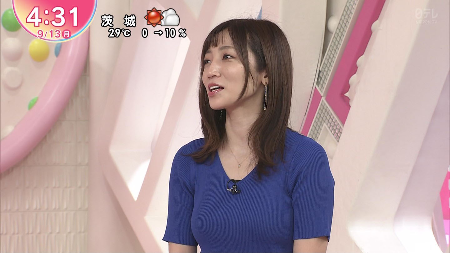内田敦子　おっぱい 