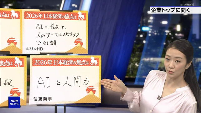 副島萌生アナ　巨乳の胸元！！【GIF動画あり】