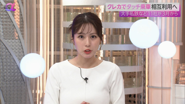 堤礼実 FNN Live News α 9