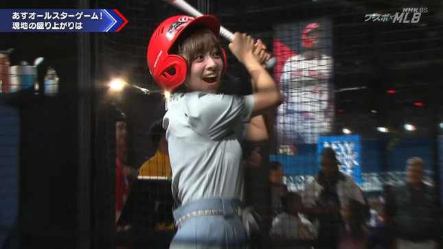 菊池柚花 ワースポ×MLB MLBオールスターゲーム 13
