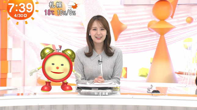 井上清華 めざましテレビ 8