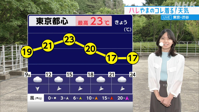 晴山紋音 おはよう日本 9