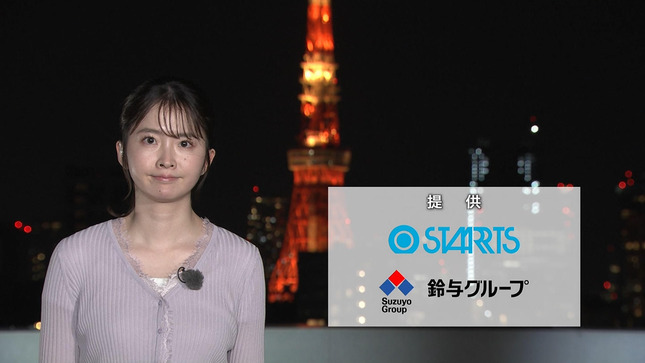 細川栞 報道ステーション 6