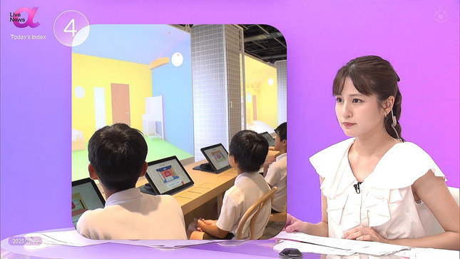 堤礼実 FNN Live News α 6