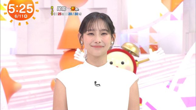 石渡花菜 めざましテレビ 2