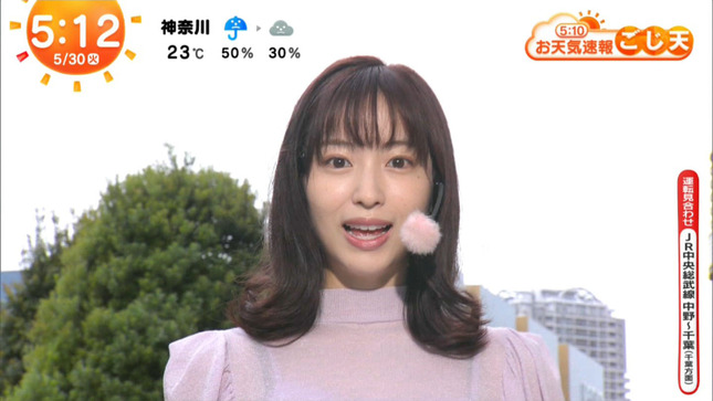 林佑香 めざましテレビ 3