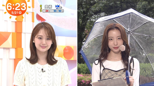 井上清華 めざましテレビ 6