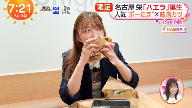 阿部華也子 めざましどようび 8