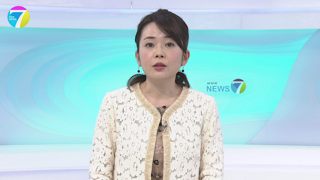 橋本奈穂子 NHKニュース7 7