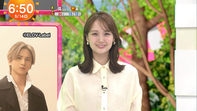 井上清華 めざましテレビ 1