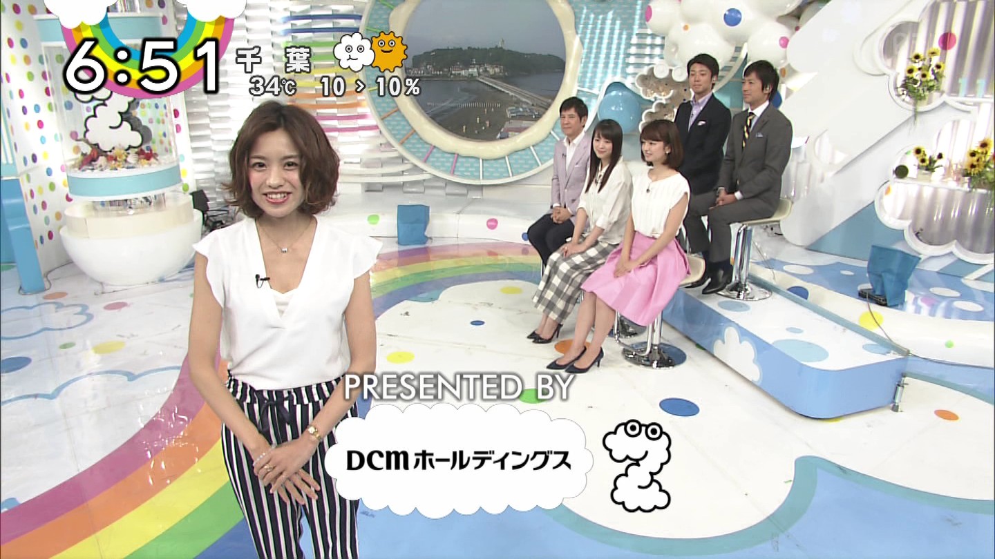 曽田茉莉江 Zip キャスター 透け透け谷間 アナきゃぷ速報