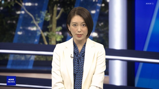 和久田麻由子アナ　NHKニュース7