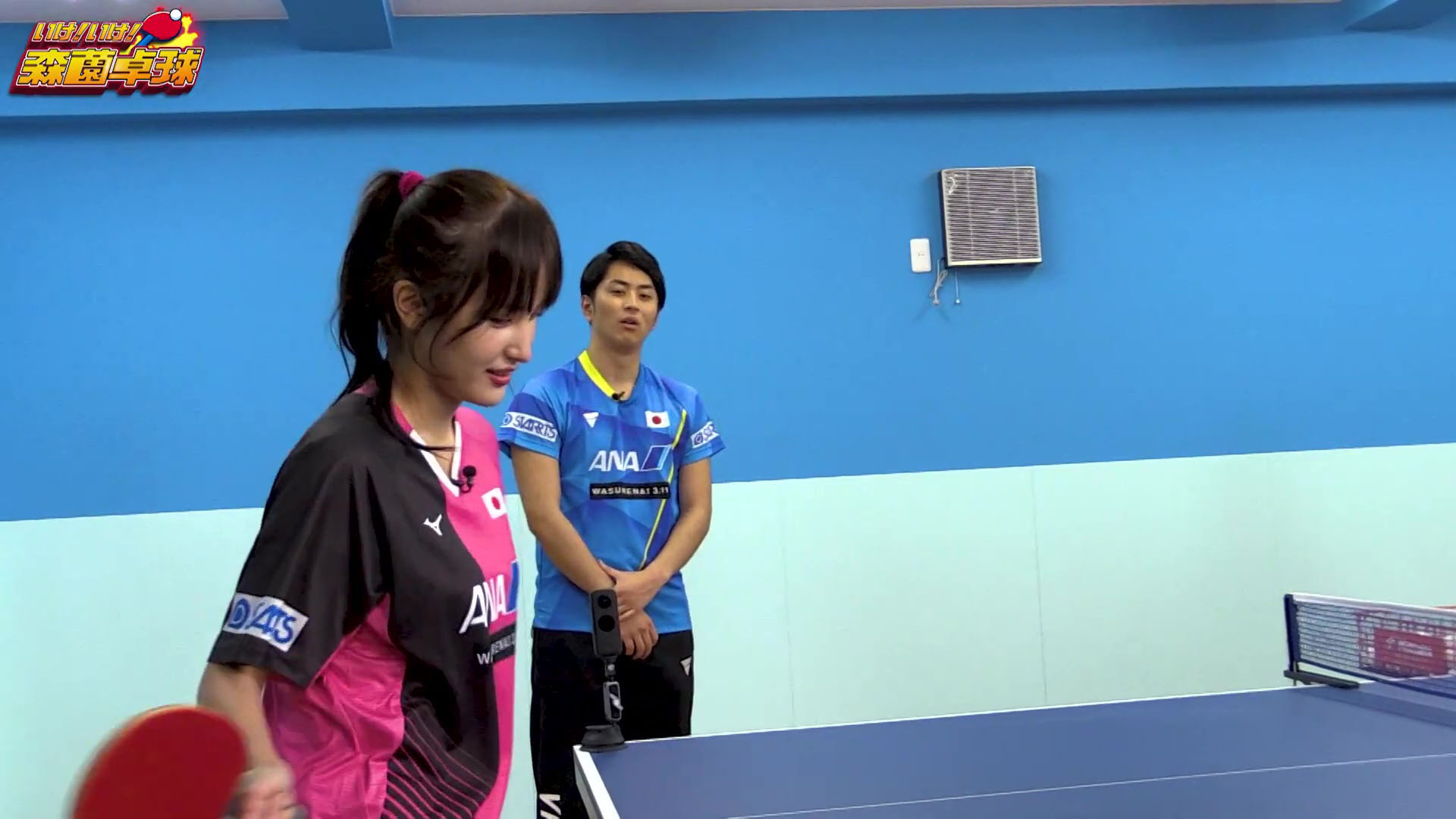 池谷実悠アナ 卓球特訓で胸チラ ＆ ブラチラ！！【GIF動画あり】 : アナきゃぷ速報