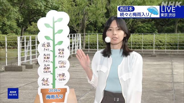 晴山紋音 おはよう日本 14