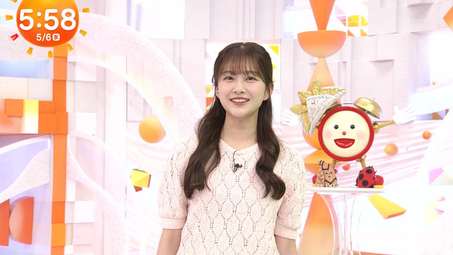 原田葵 めざましテレビ 5