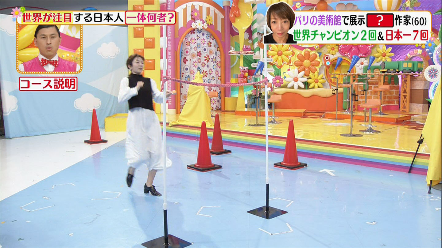 滝菜月アナ 障害物走で土手クッキリ アナきゃぷ速報 滝菜月アナ 障害物走で土手クッキリ アナきゃぷ速報