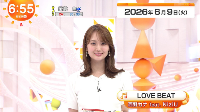 井上清華 めざましテレビ 5