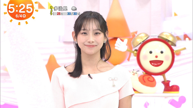 石渡花菜 めざましテレビ 2