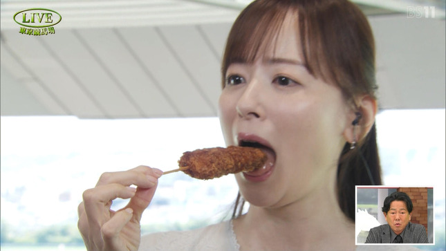 皆藤愛子 BSイレブン競馬中継 8