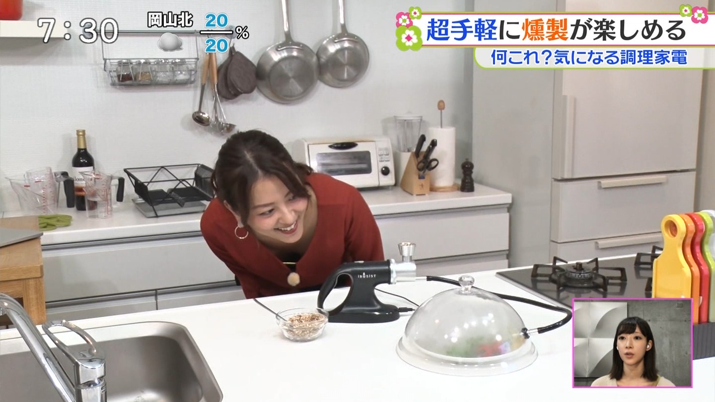 山崎あみ エロgif 長沢美月、山崎あみ（ズムサタキャスター） 胸チラ・谷間チラ・横乳アングル！！ : アナきゃぷ速報